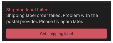 vinted shipping label failed Please then go to Menu > My orders > Sold to generate your shipping label